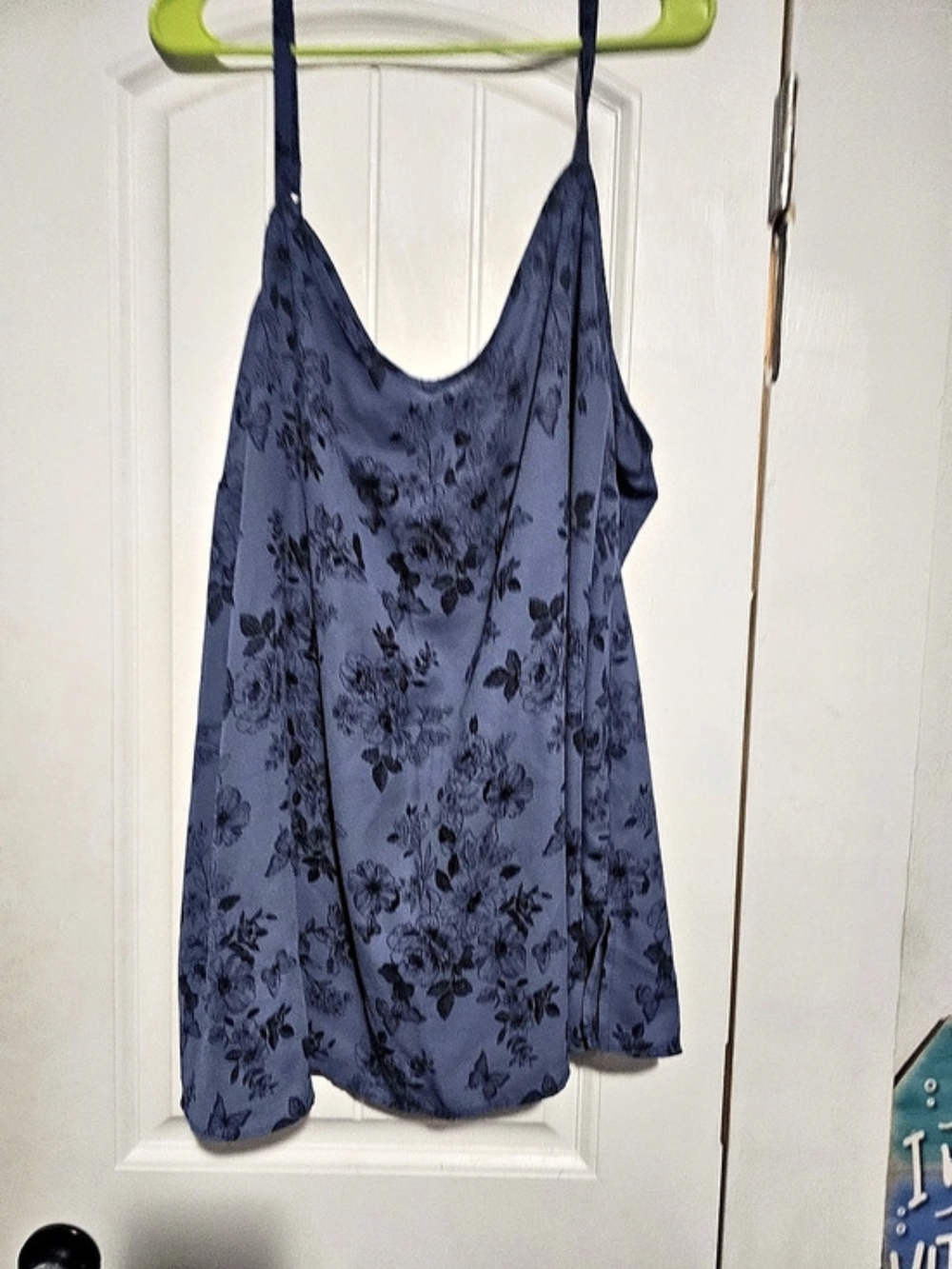 TORRID Sophie Camisole Blue Floral in Blue Size 4